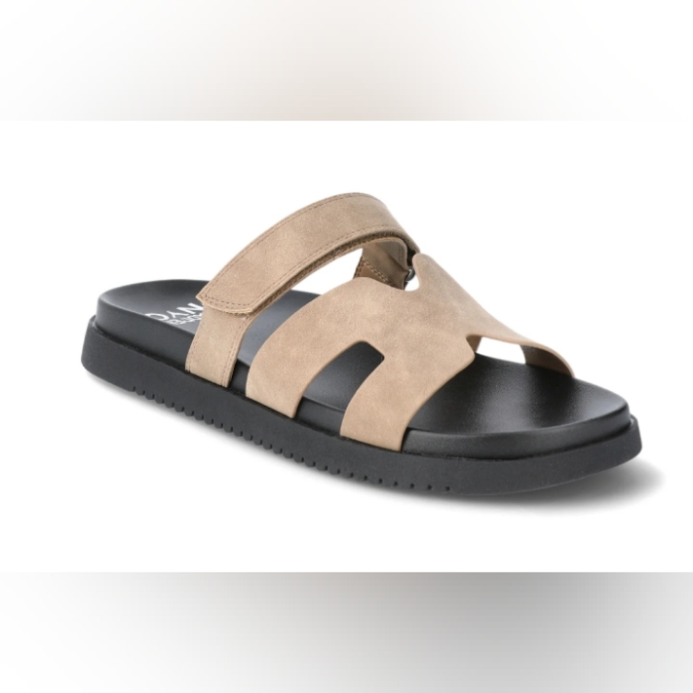 Madden NYC Women's Footbed Sandals   Various Sizes   Beige    NWT